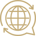 Image features a circular emblem with intricate patterns, including a central square and surrounding decorative elements, in gold and beige tones.